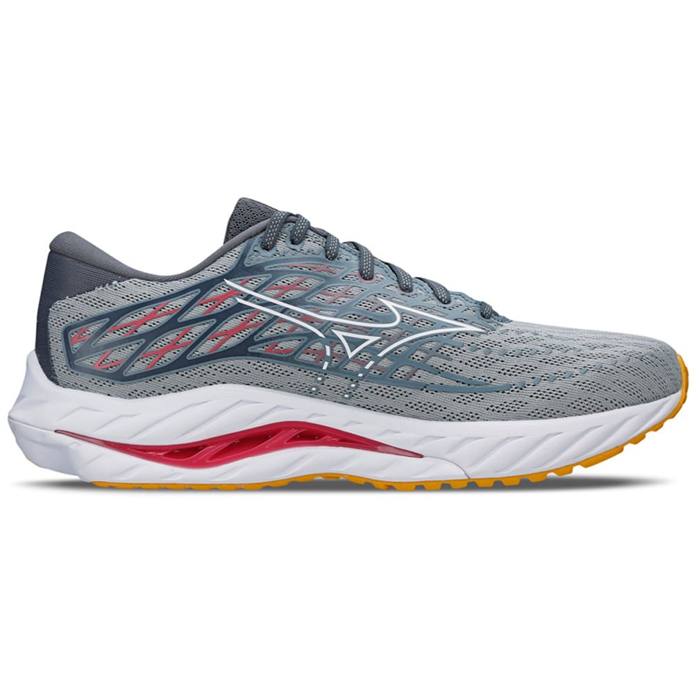 Tênis de Corrida Masculino Mizuno Wave Inspire 20 Cinza 2