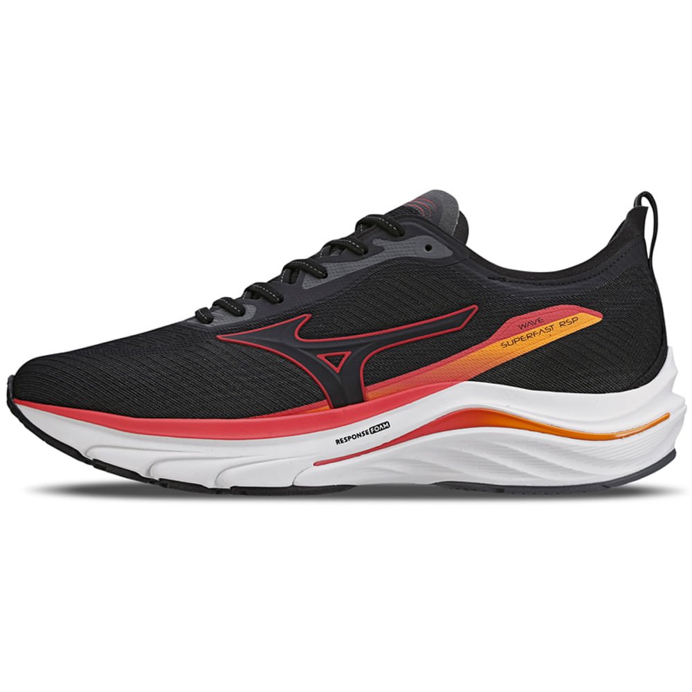 Tênis de Corrida Masculino Mizuno Wave Superfast RSP Preto 1