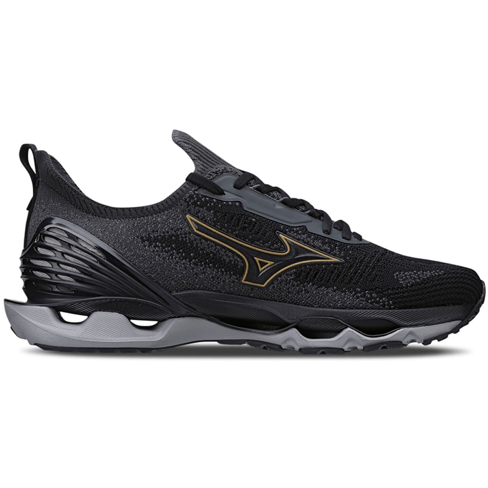 Tênis Mizuno Wave Endeavor 2 Masculino Preto 4
