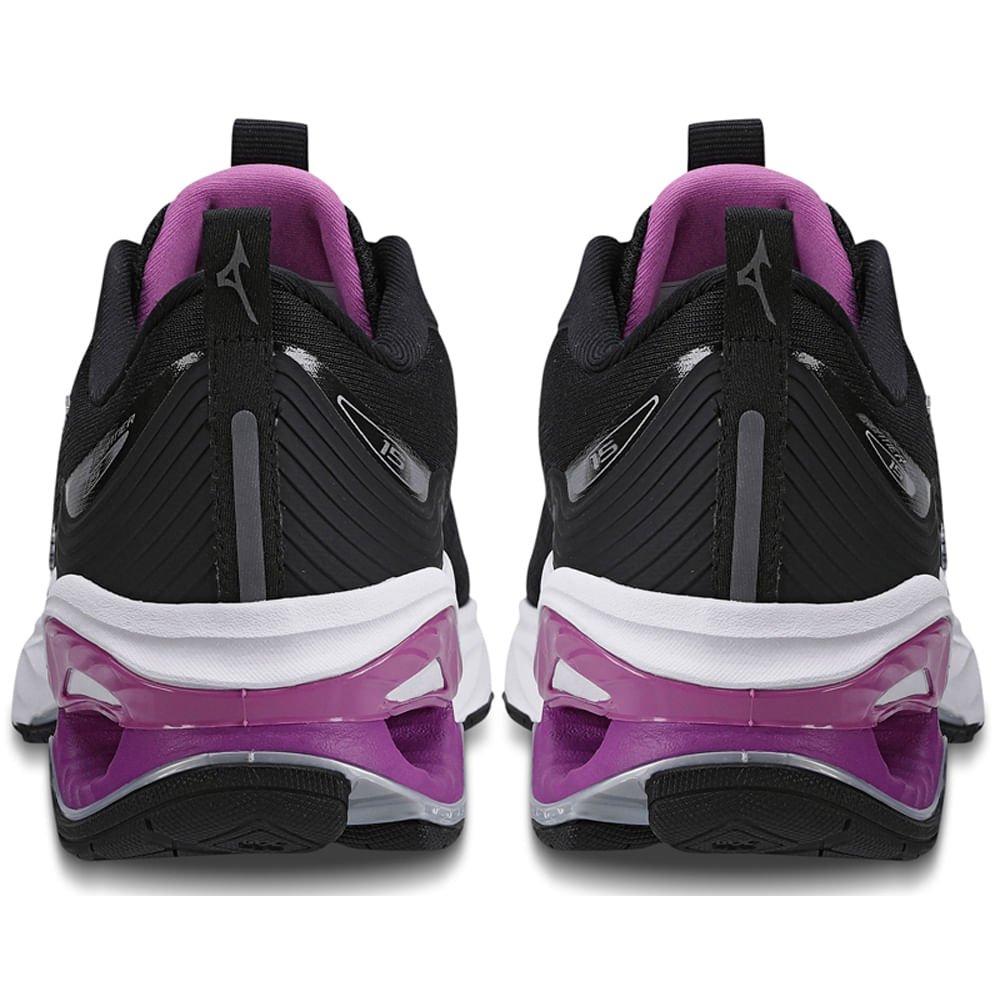 Tênis de Corrida Feminino Mizuno Wave Frontier 15 Preto 2