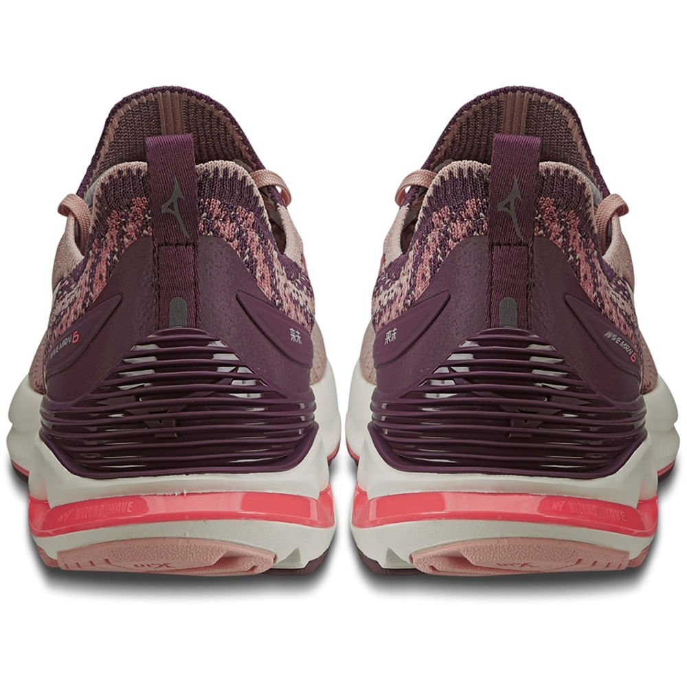 Tênis de Corrida Unissex Mizuno Wave Mirai 6 Roxo 2