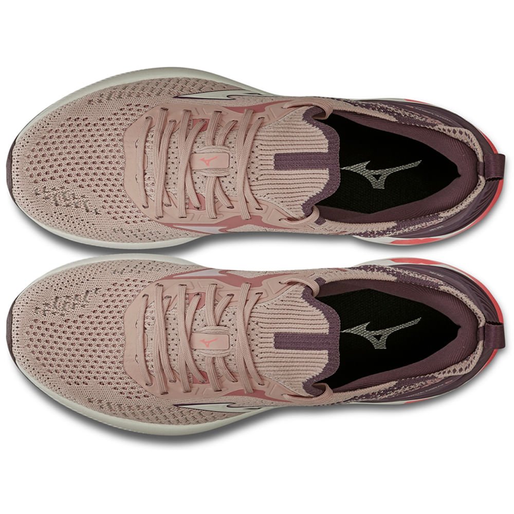 Tênis de Corrida Unissex Mizuno Wave Mirai 6 Roxo 3