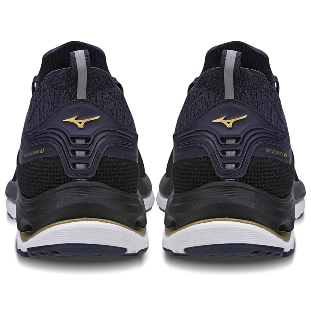 Tênis de Corrida Masculino Mizuno Wave Legend 3 Azul 2