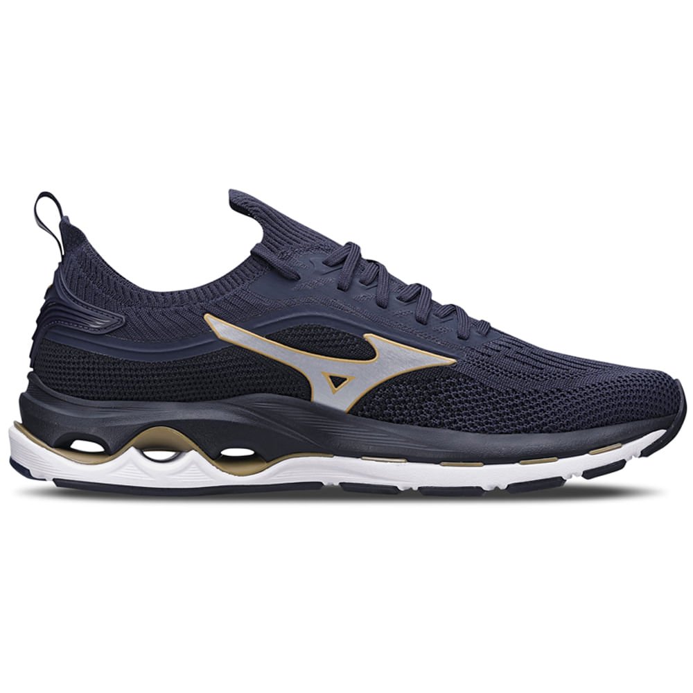 Tênis de Corrida Masculino Mizuno Wave Legend 3 Azul 4