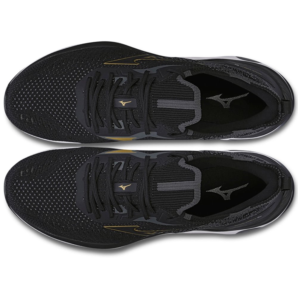 Tênis de Corrida Masculino Mizuno Wave Mirai 6 Preto 3