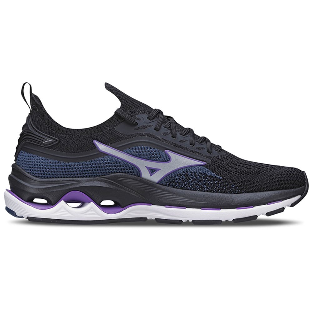 Tênis de Corrida Feminino Mizuno Wave Legend 3 Preto 4