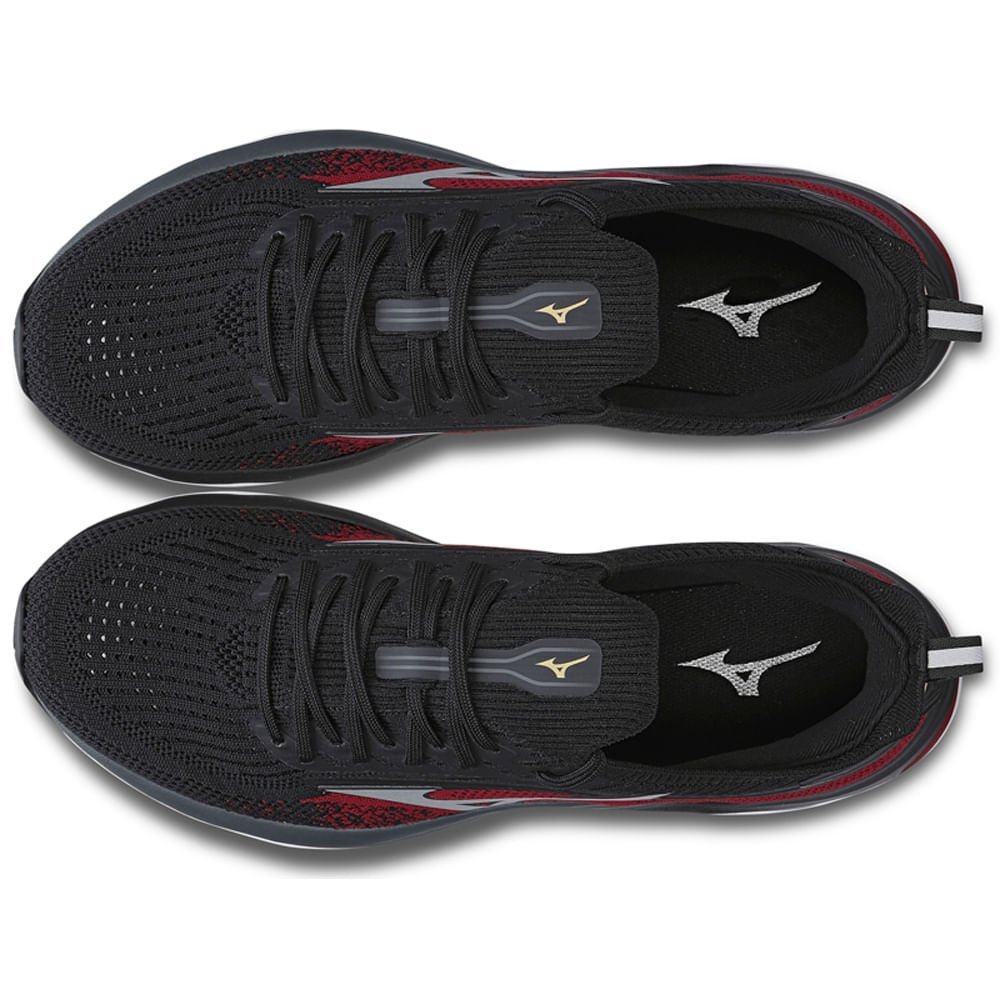 Tênis de Corrida Masculino Mizuno Wave Legend 3 Preto 2