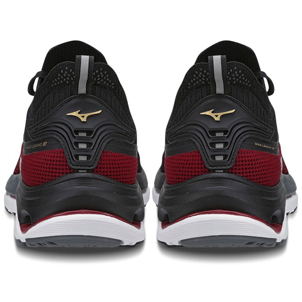 Tênis de Corrida Masculino Mizuno Wave Legend 3 Preto 3