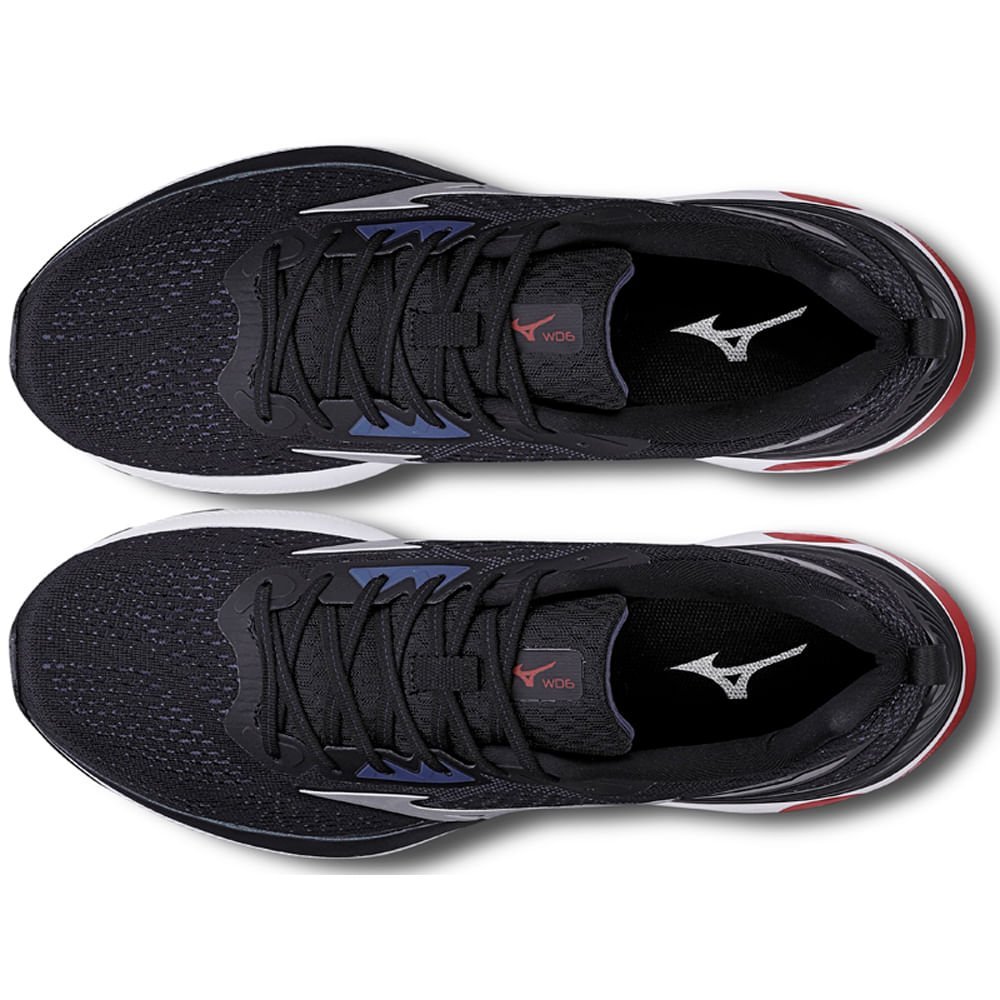 Tênis de Corrida Masculino Mizuno Wave Dynasty 6 Preto 3