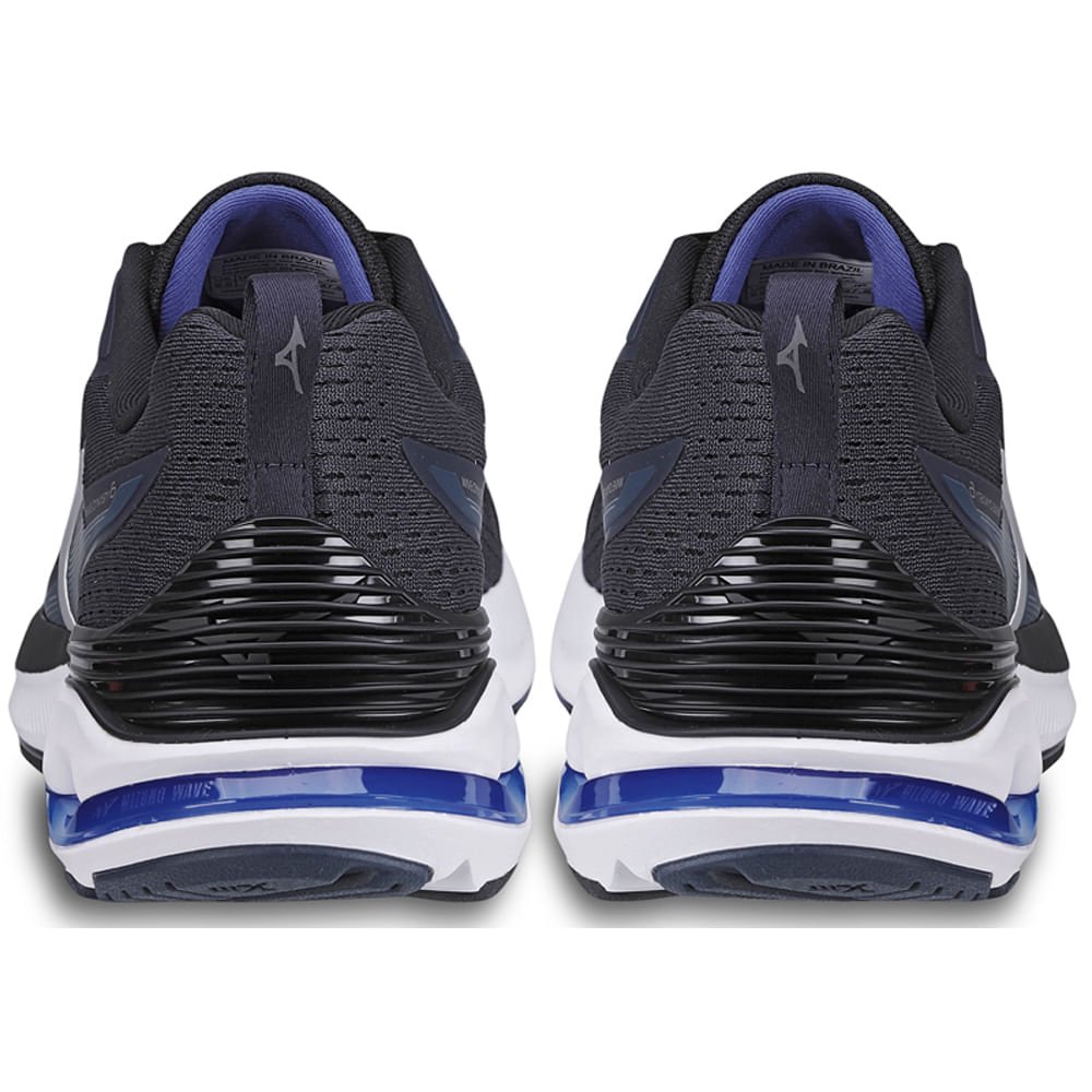 Tênis de Corrida Masculino Mizuno Wave Dynasty 6 Azul 2