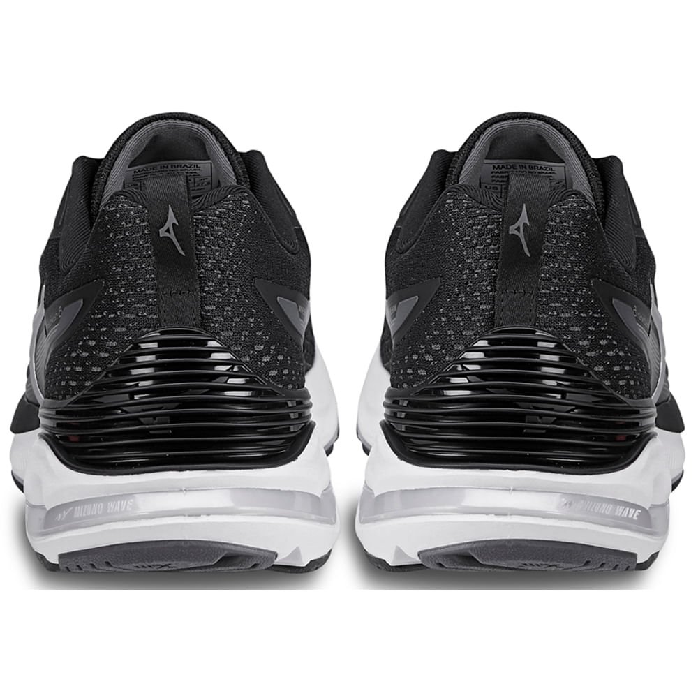 Tênis de Corrida Masculino Mizuno Wave Dynasty 6 Preto 2