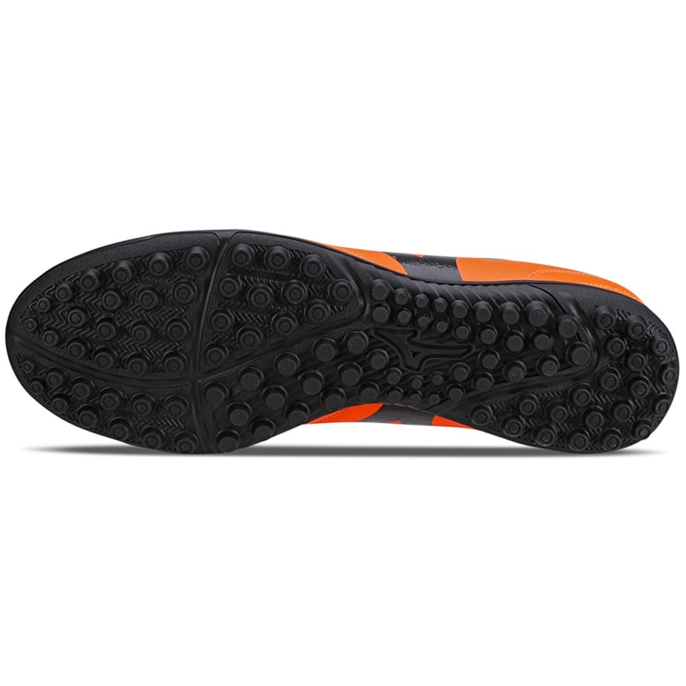 Chuteira Society Masculina Mizuno Morelia Club AS Laranja/Preto 2