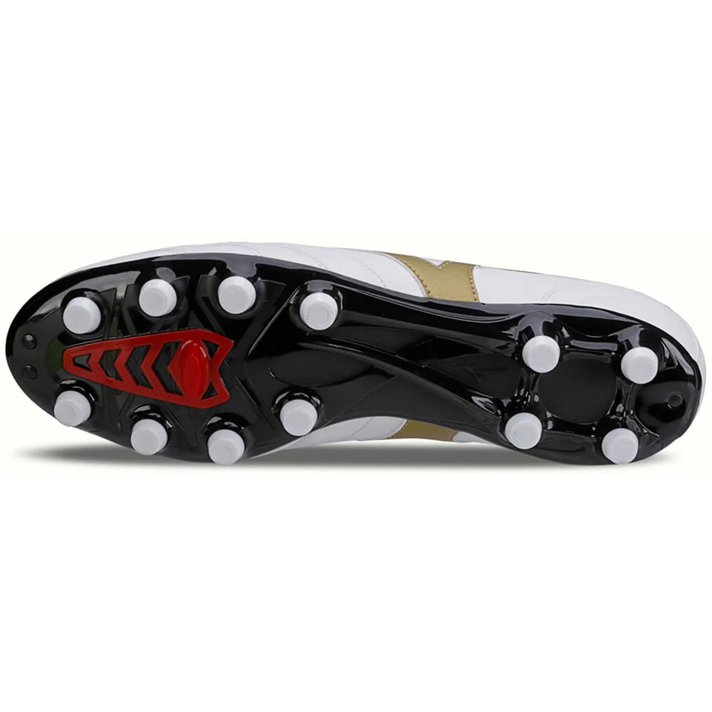 Chuteira de Campo Masculina Mizuno Morelia Classic MD Branco/Verde 2