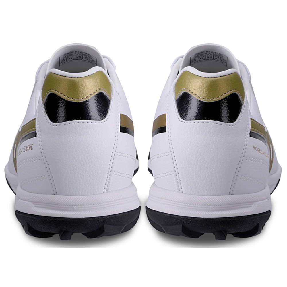 Chuteira Society Masculina Mizuno Morelia Classic AS Branco 2