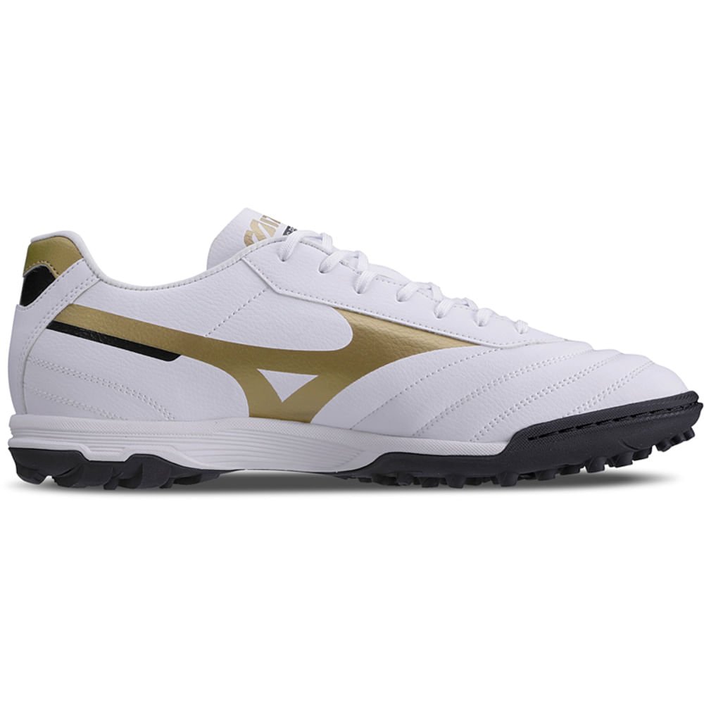 Chuteira Society Masculina Mizuno Morelia Classic AS Branco 4