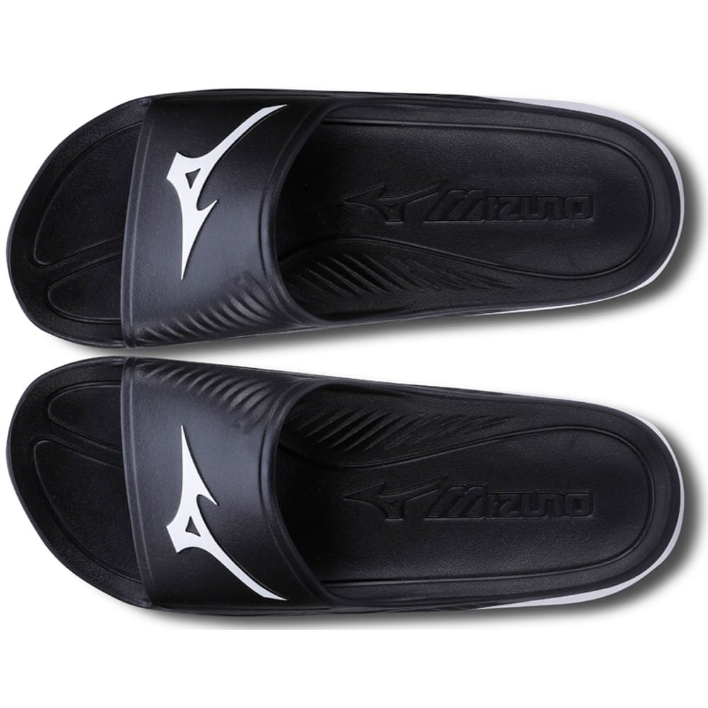 Chinelo Unissex Mizuno Enerzy Preto/Branco 2