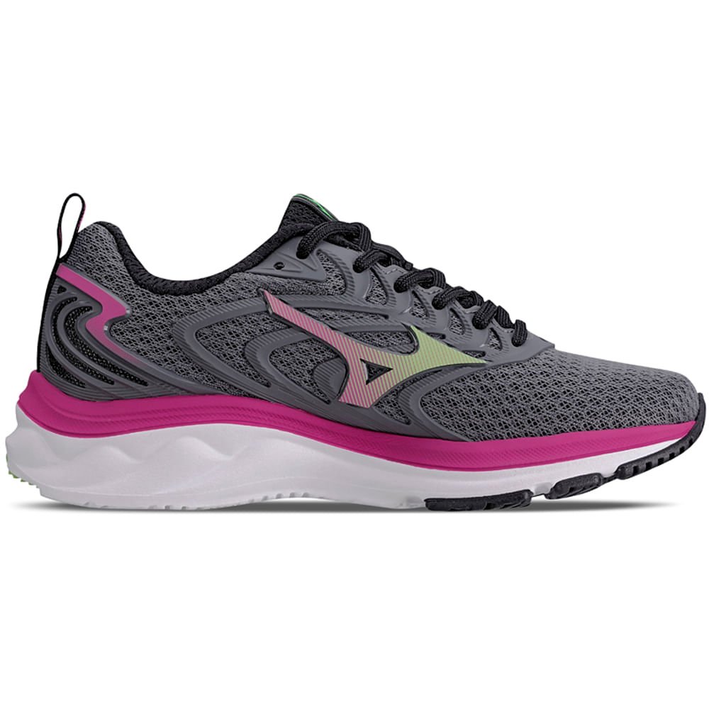 Tênis Mizuno Space 4 Junior Cinza 4