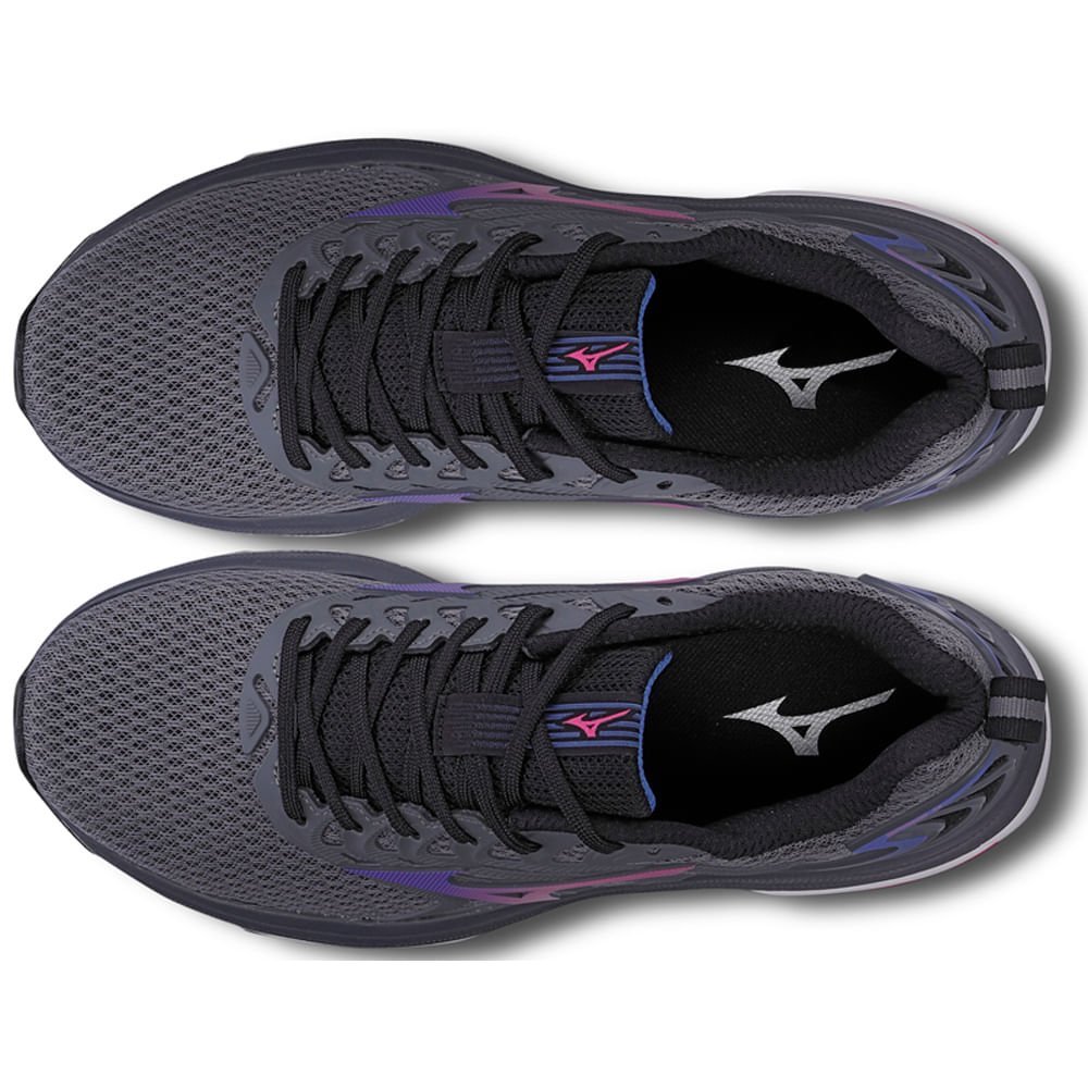 Tênis Mizuno Space 4 Feminino Cinza 3