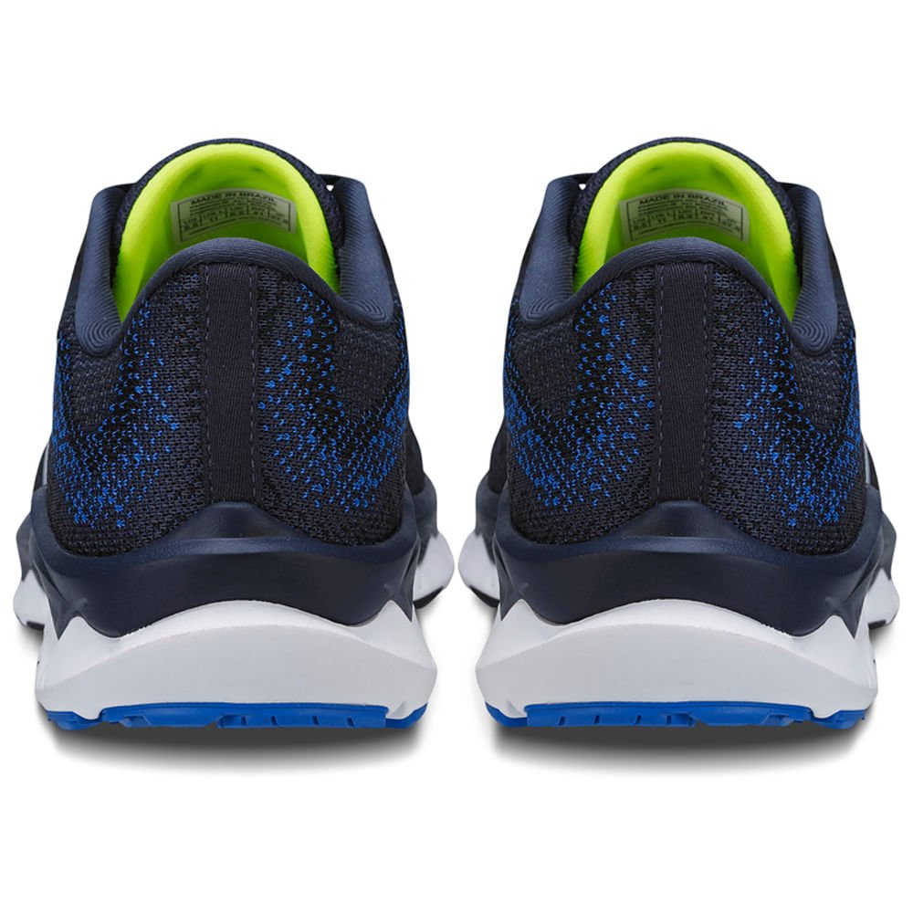 Tênis de Corrida Masculino Mizuno Wave Way 4 Azul 2