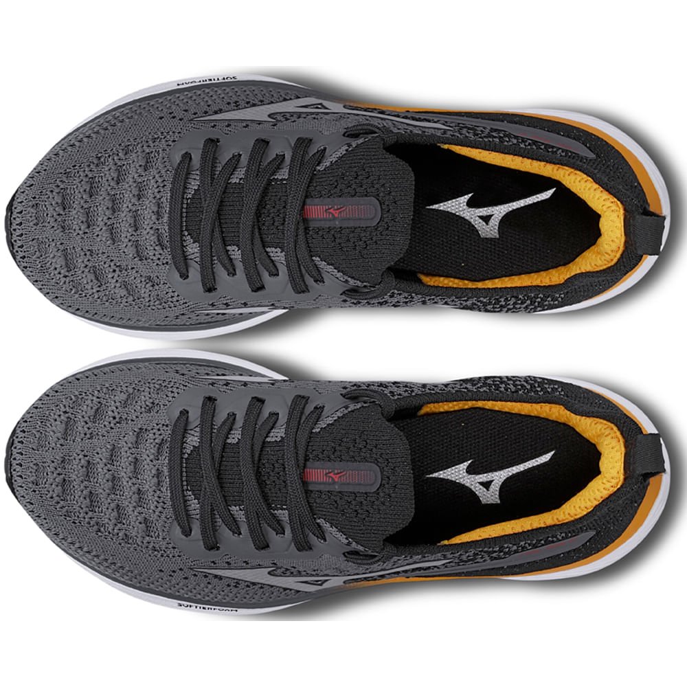 Tênis Mizuno Cool Ride 2 Junior Cinza 3