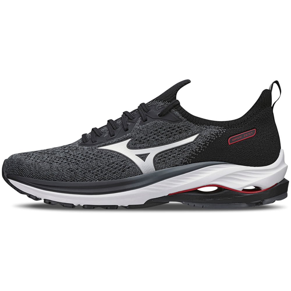 Tênis de Corrida Masculino Mizuno Wave Zest Preto 1