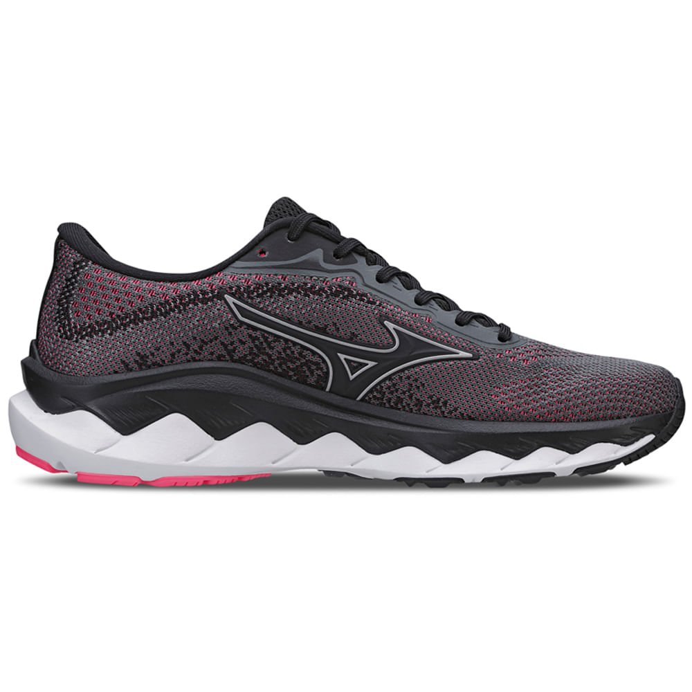 Tênis Mizuno Wave Way 4 Feminino Cinza 4
