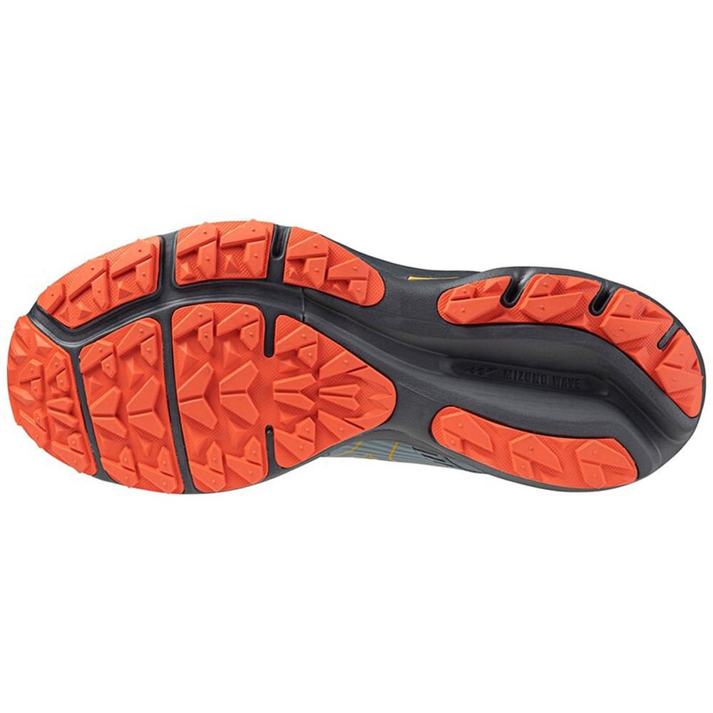 Tênis de Trilha Masculino Mizuno Wave Rider TT Cinza 5