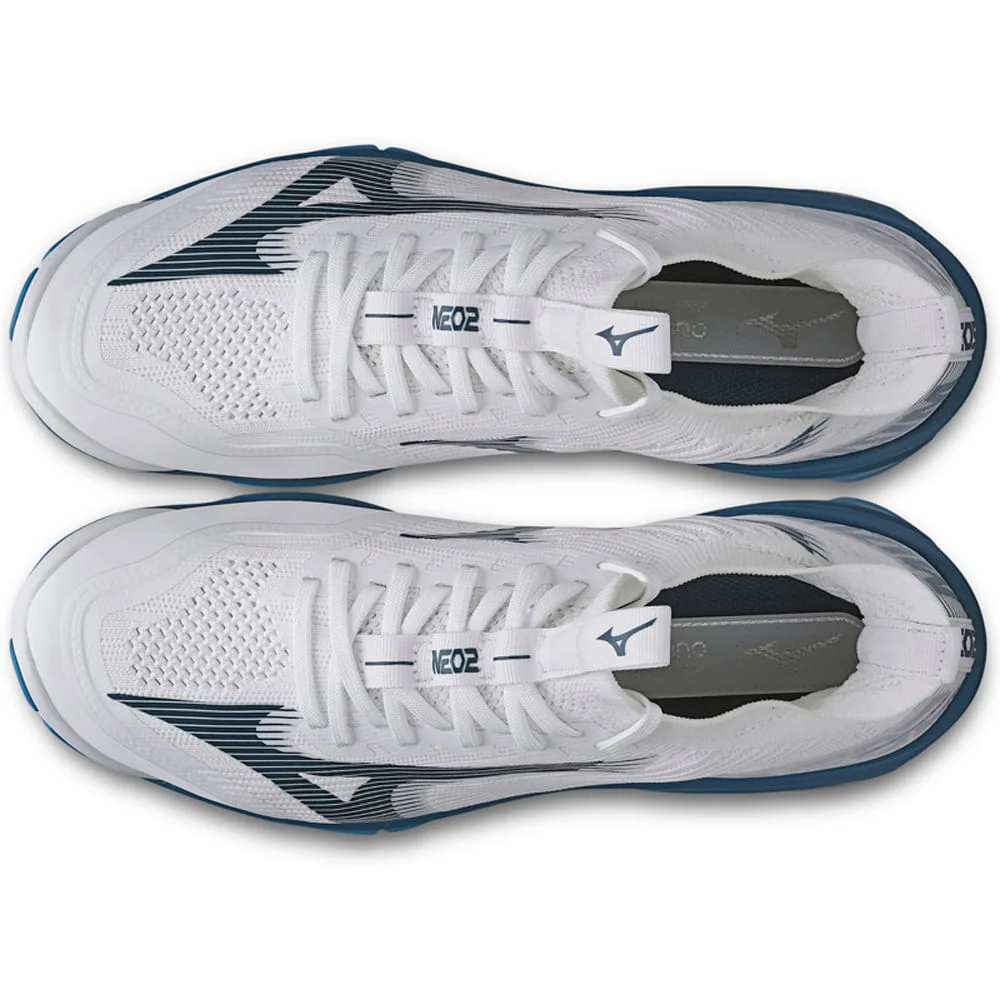 Tênis de Vôlei Unissex Mizuno Wave Lightning Neo 2 Branco 2
