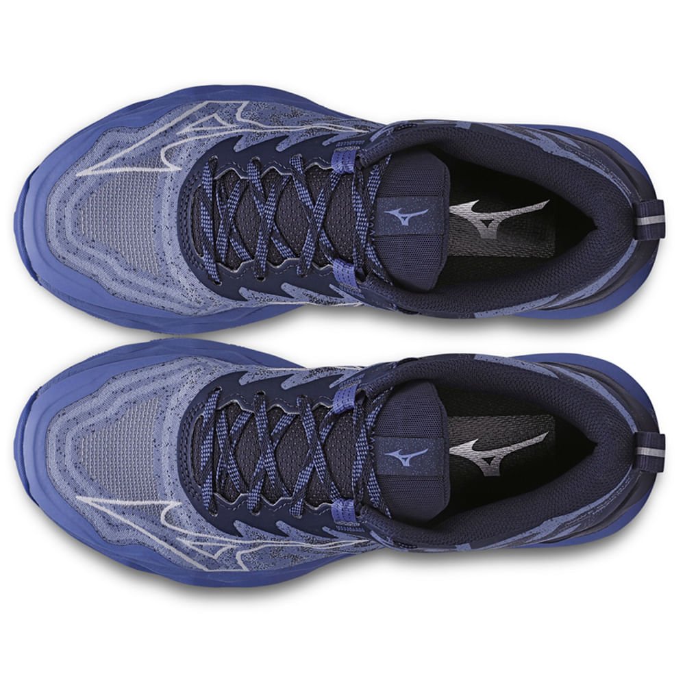 Tênis de Trilha Feminino Mizuno Wave Daichi 8 Azul 2
