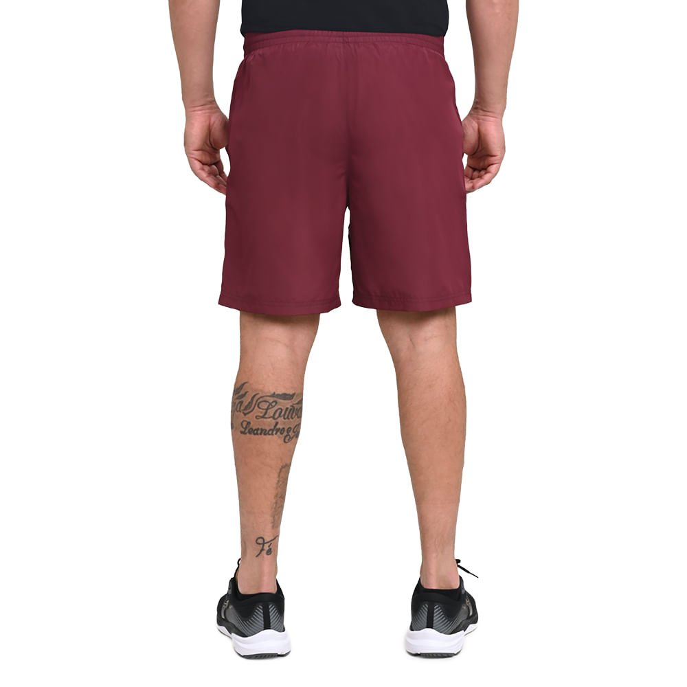 Bermuda de Treino Masculina Mizuno Energy 7 Vinho 4