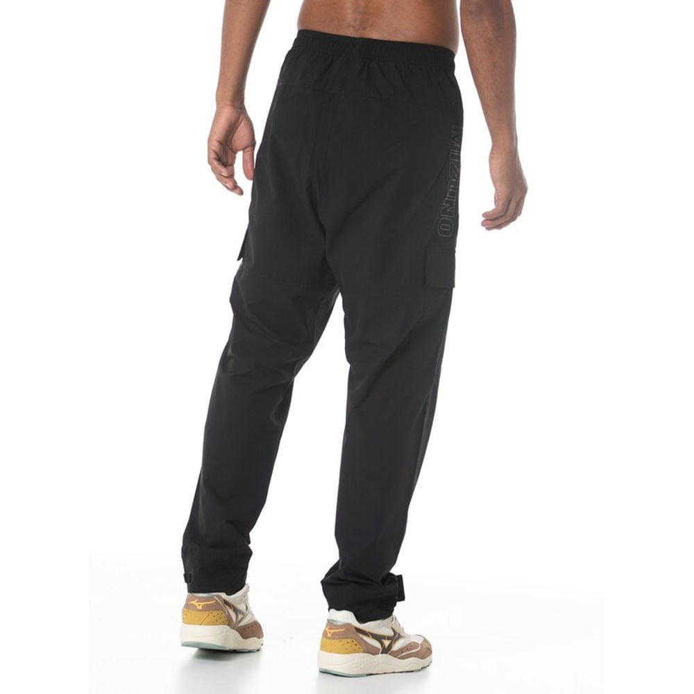 Calça Casual Masculina Mizuno Street Preto 2