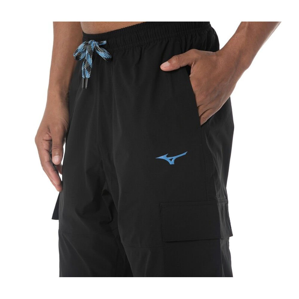 Calça Casual Masculina Mizuno Street Preto 3