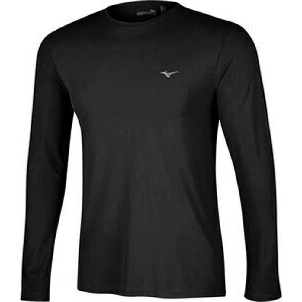 Camiseta Manga Longa de Treino Masculina Mizuno Nirvana
