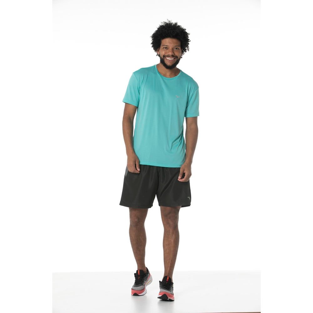 Camiseta de Treino Masculina Mizuno Nirvana Verde 4