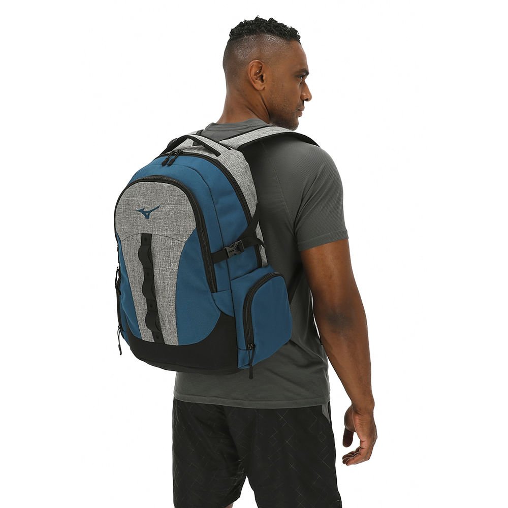 Mochila Unissex Mizuno Kobe New Azul 2
