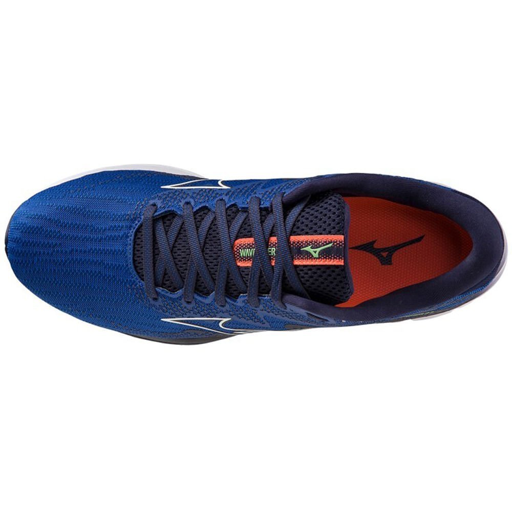 Tênis Masculino Mizuno Wave Rider 27 Azul 2