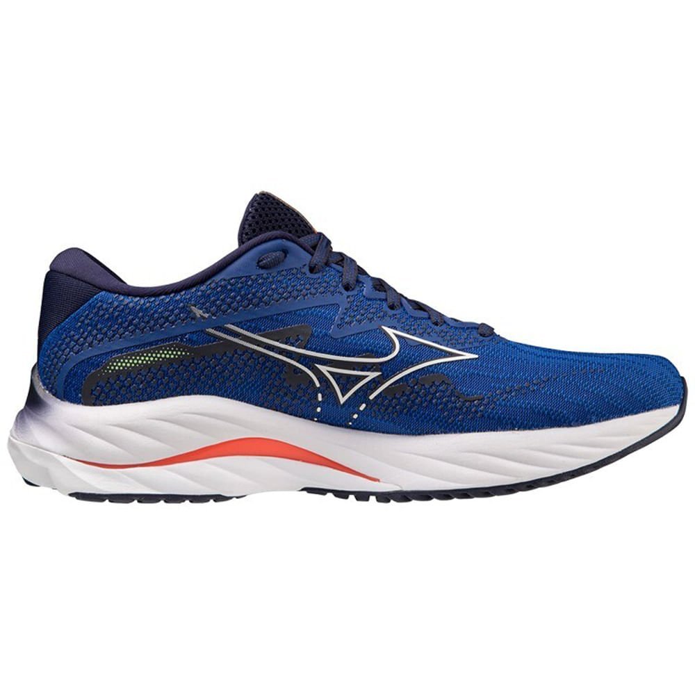 Tênis Masculino Mizuno Wave Rider 27 Azul 4