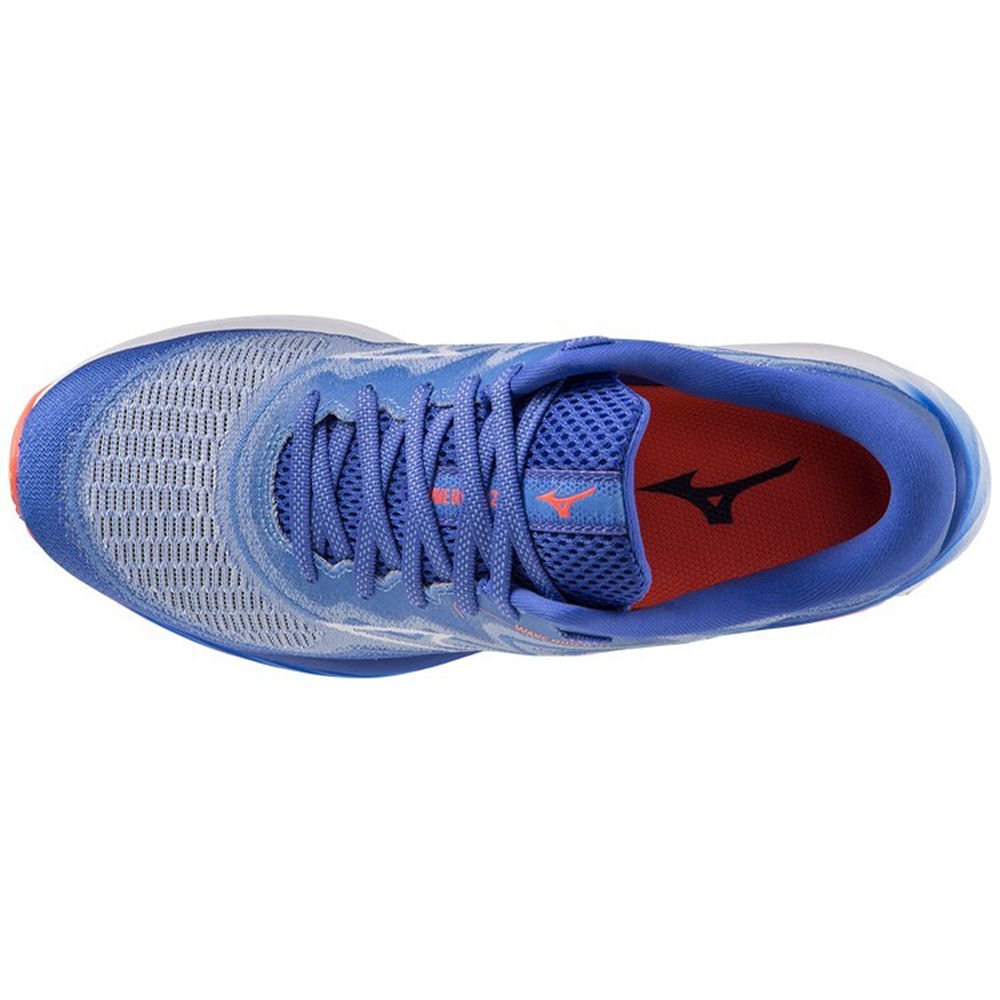 Tênis Feminino Mizuno Wave Rider 27 SSW Azul 2
