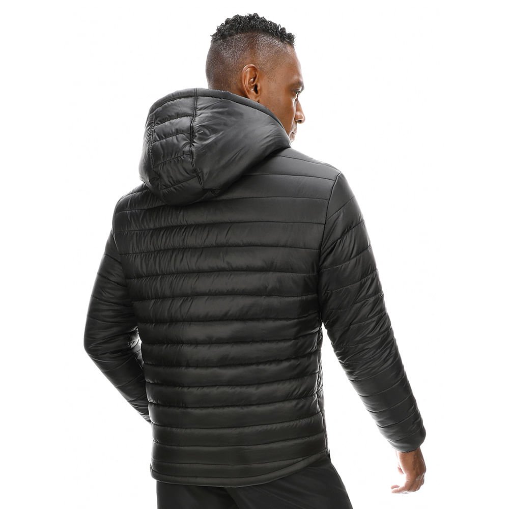 Jaqueta de Treino Masculina Mizuno Puff Preto 4