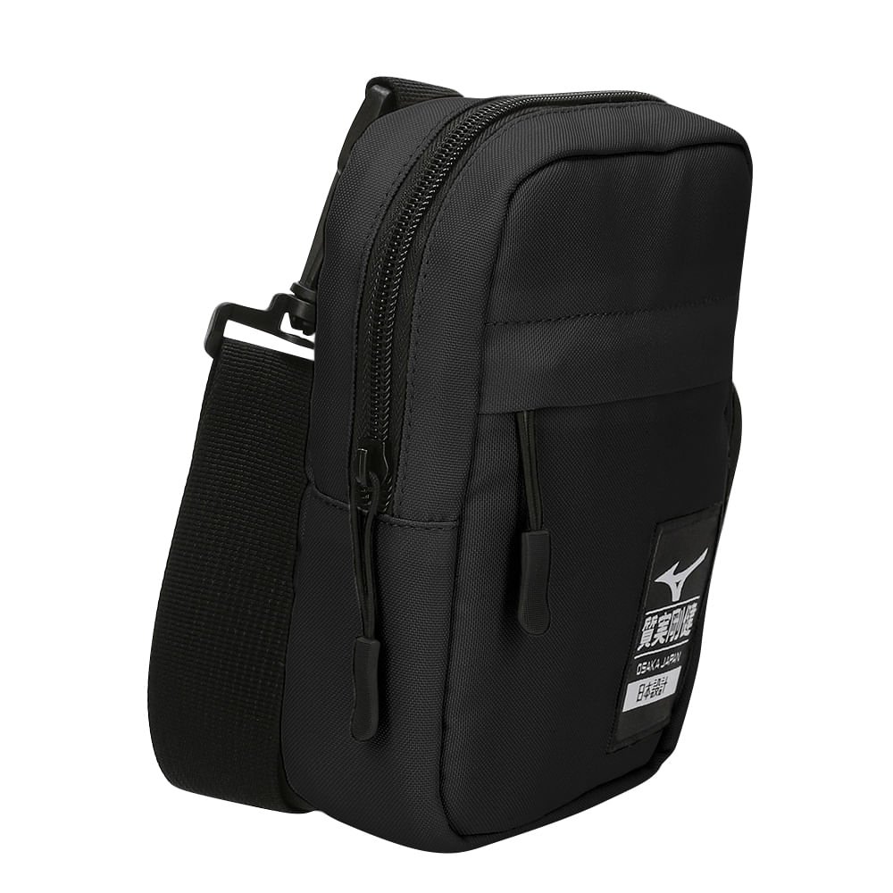 Bolsa Transversal Unissex Mizuno Streetbag Preto 2