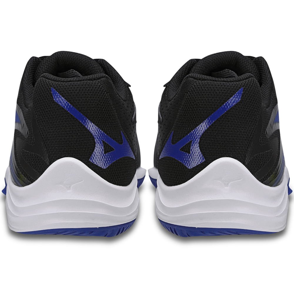 Tênis de Vôlei Mizuno Wave Thunder Blade Z Preto/Azul 3