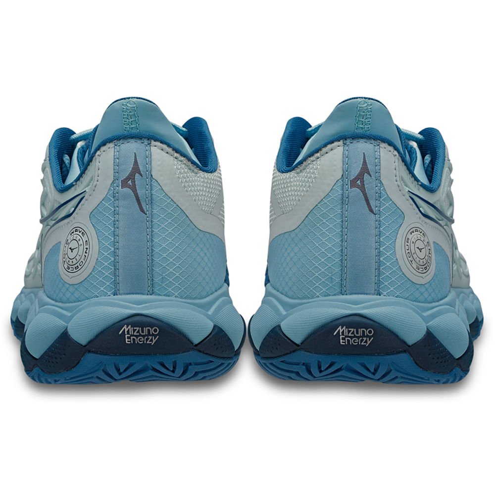 Tênis de Tennis Feminino Mizuno Wave Enforce Tour All Court Azul 3