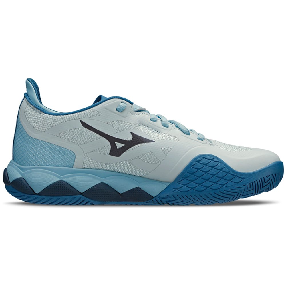 Tênis de Tennis Feminino Mizuno Wave Enforce Tour All Court Azul 4