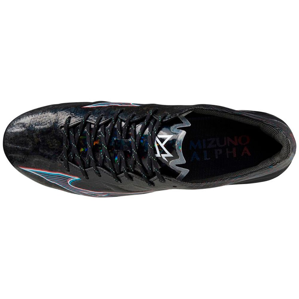 Chuteira de Campo Masculina Mizuno Alpha Elite Preto 3