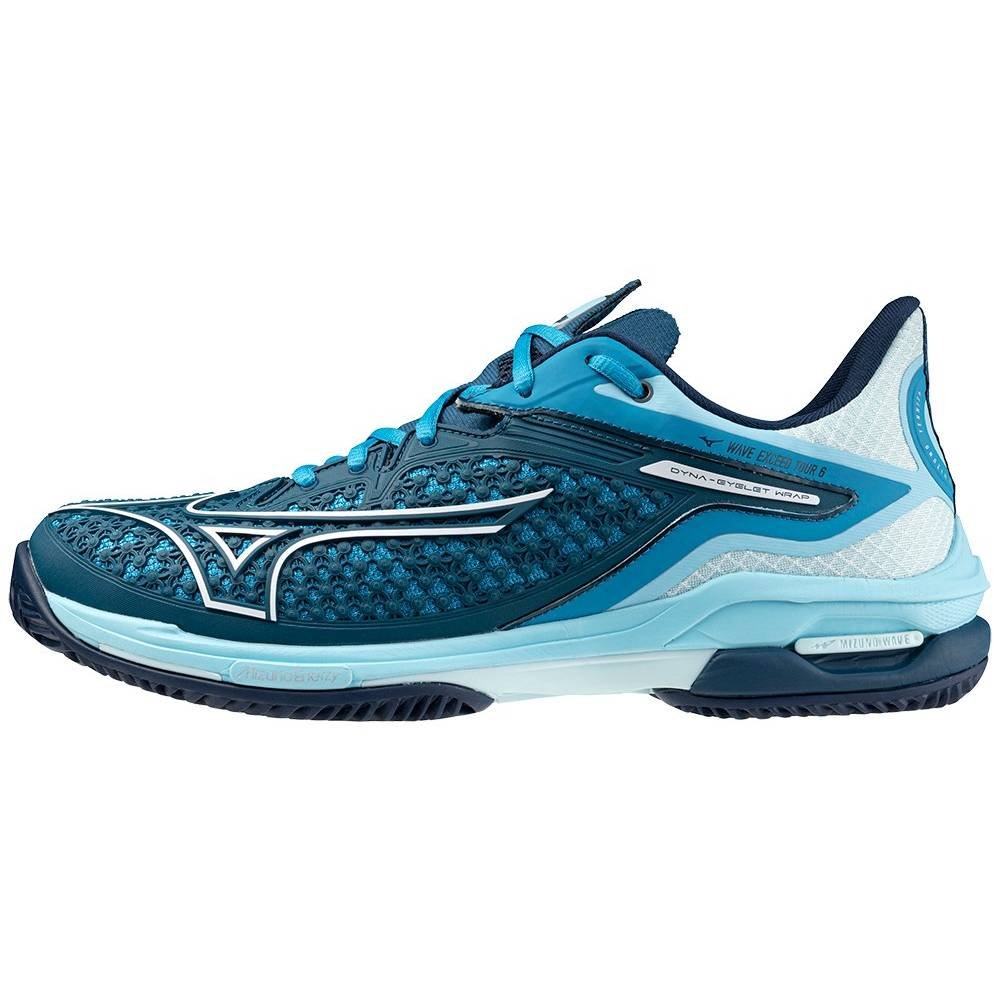 Tênis de Tennis Mizuno Wave Exceed Tour 6 Clay Court Azul - Renner