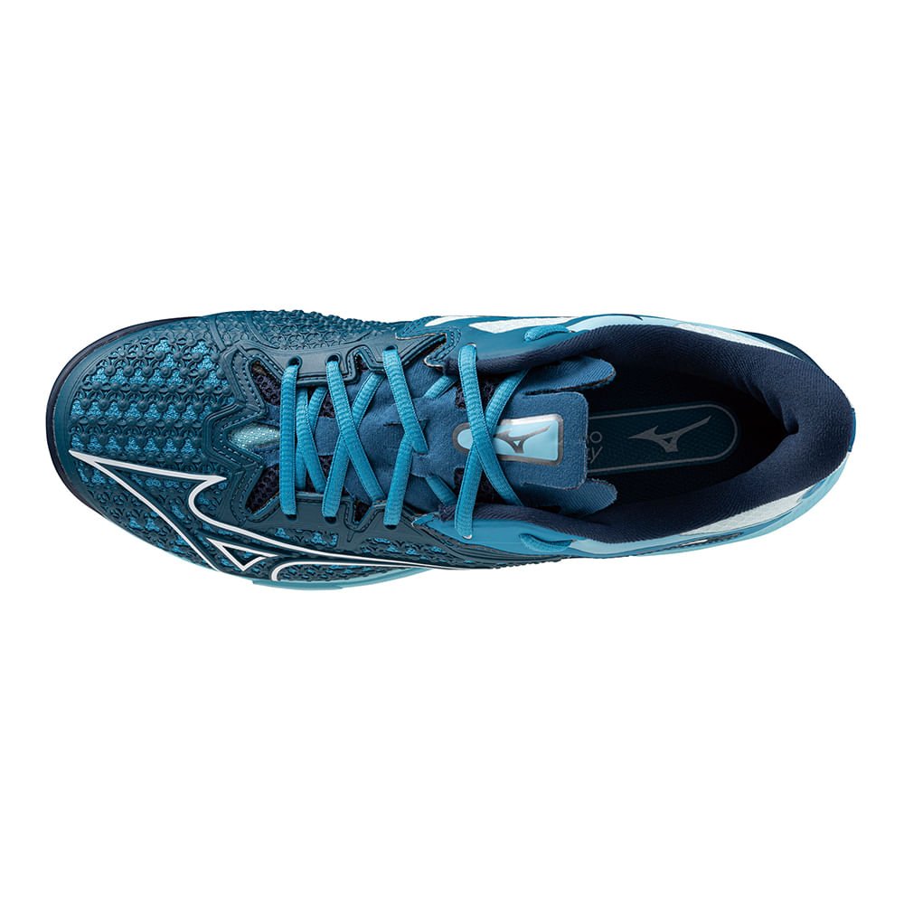 Tênis de Tennis Mizuno Wave Exceed Tour 6 Clay Court Azul 2