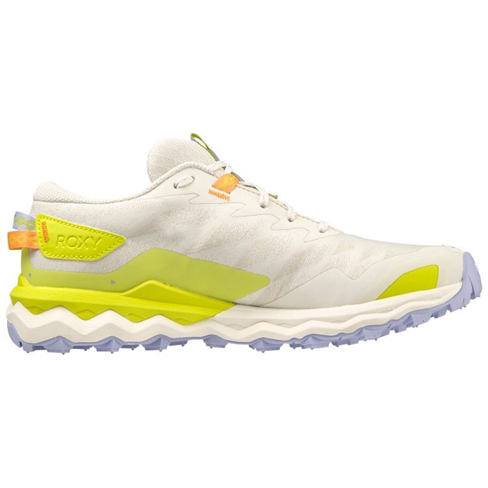Tênis de Trilha Feminino Mizuno Wave Daichi 7 Roxy Branco 4