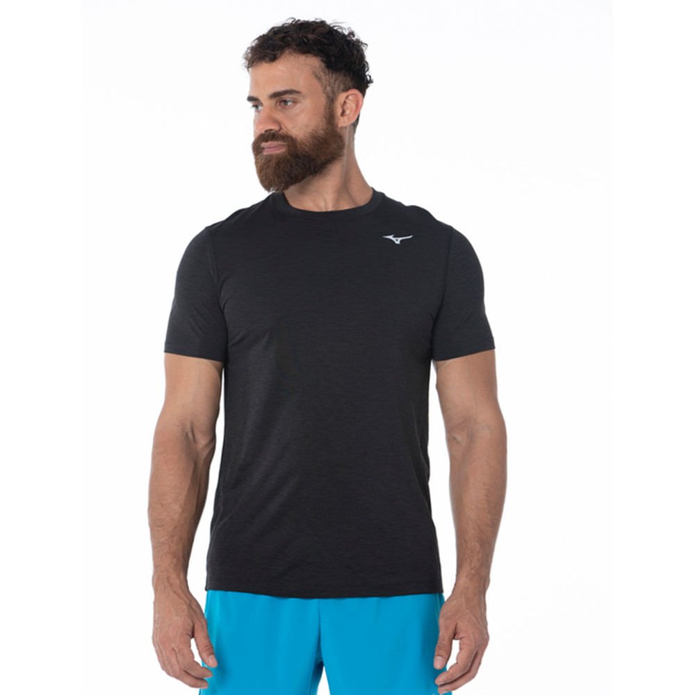 Camiseta de Corrida Masculina Mizuno Impulse Core