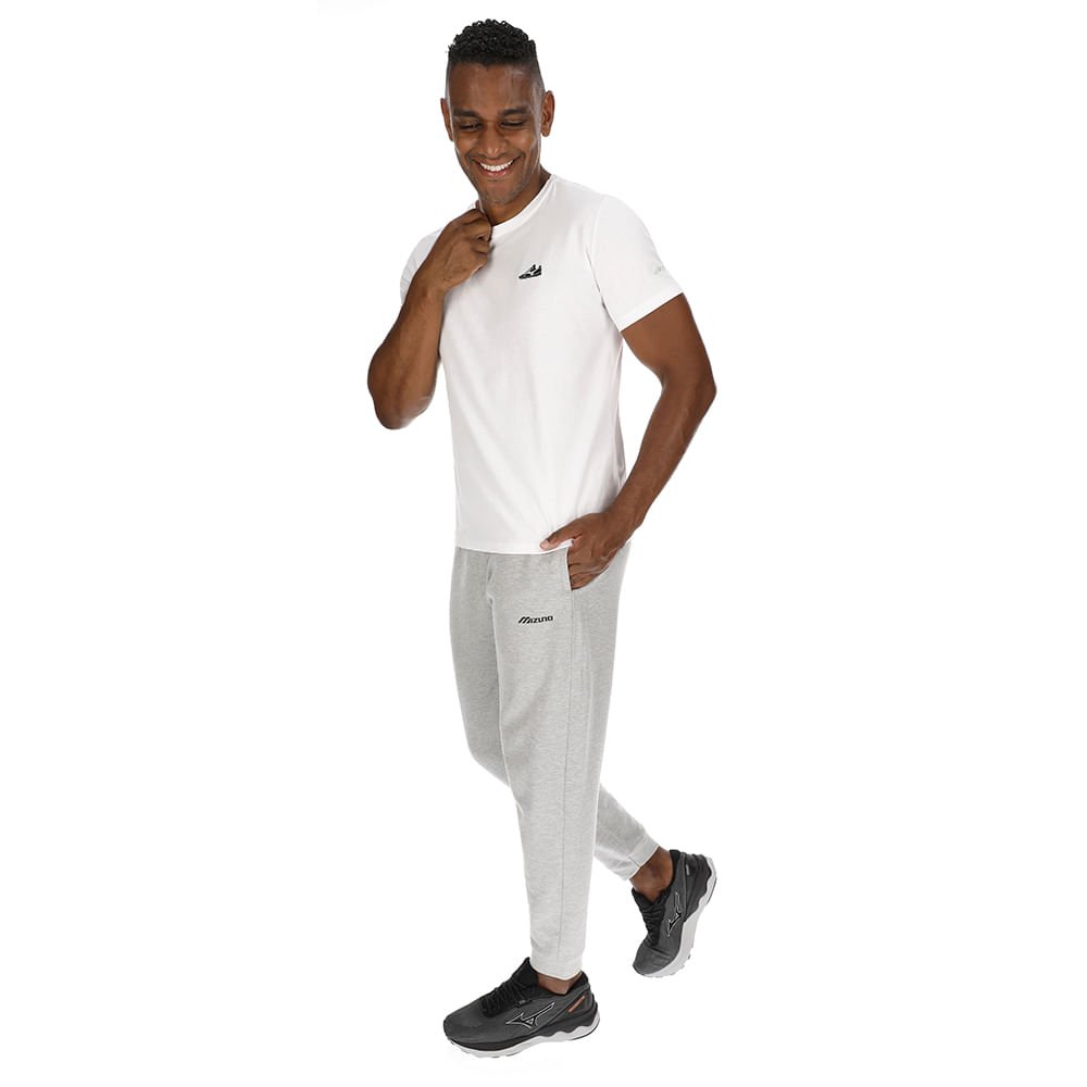 Camiseta Casual Masculina Mizuno Sneaker Branco 2