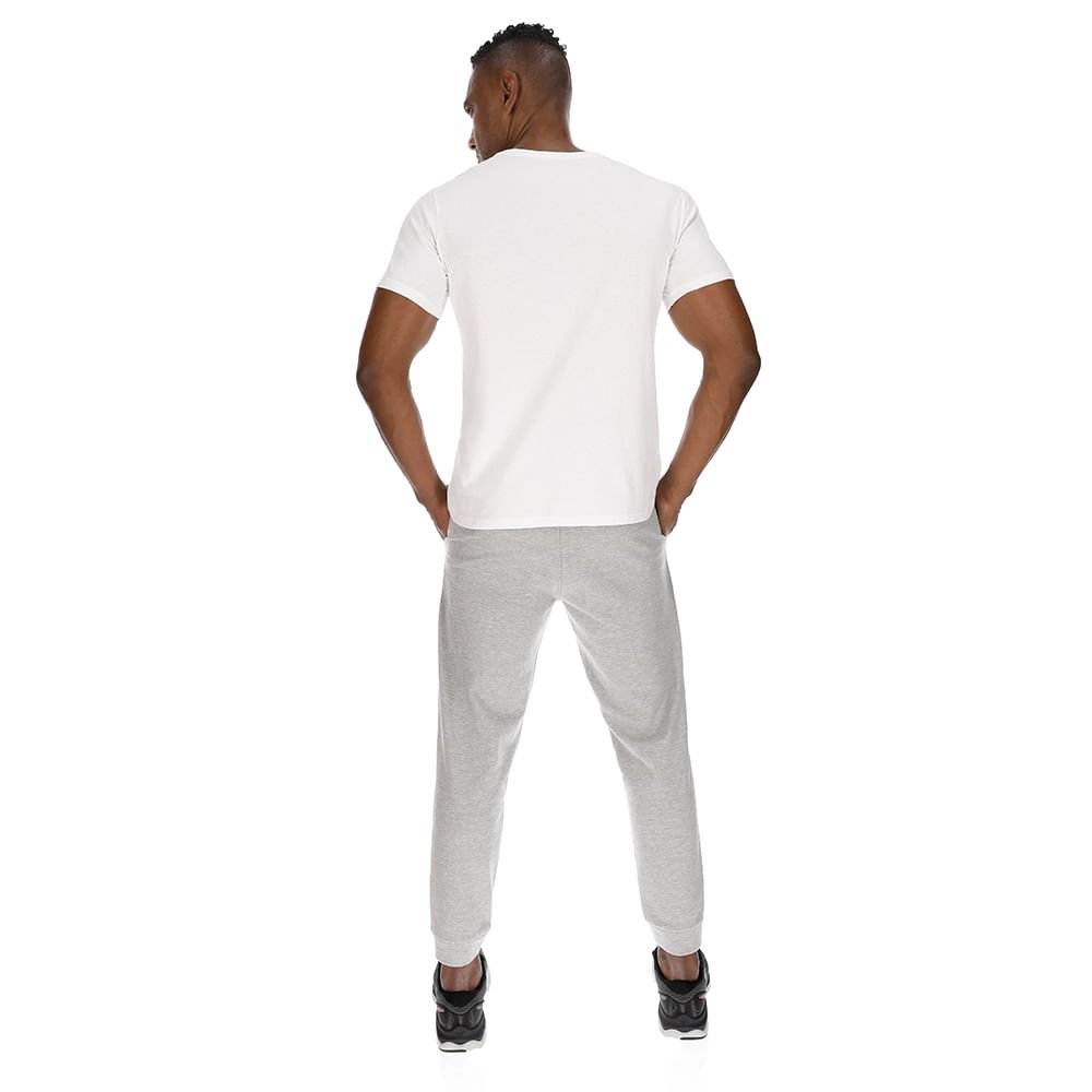 Camiseta Casual Masculina Mizuno Sneaker Branco 5